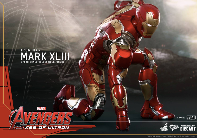 Illustration for article titled Hot Toys Just Gave Us a Peek At Iron Man's Avengers: Age of UltronĀ Armor